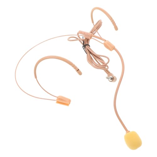 Abaodam Micrófono De Diadema para Escenario Portátil y Ligero El Canto Adultos