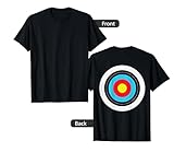 (Print on Back) Funny Archery Target T-Shirt