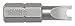 Screwdriver Bit, 12 Spanner, 1/4" Shank