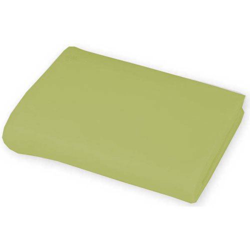Drap-housse coton égyptien 600 fils sauge, l'excellence du linge de lit simple