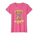 My Bodyguard Has Fur Doberman Dog Design T-Shirt, Women, Pink Heather, Medium