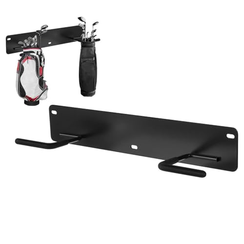 Organizador de bolsas de golf para pared estante de acero para garaje