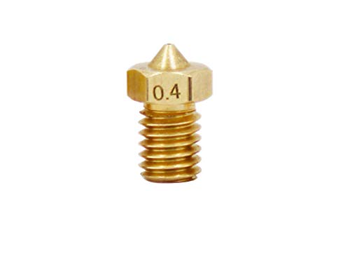 Ritedeal V5 V6 Nozzle 0.4mm Brass nozzle for 1.75mm filament, M6 Threaded for connection to heater block 3D Printers Parts (B07S4CK7Z6) Amazon Price History, Amazon Price Tracker