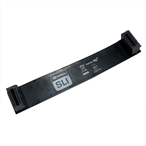 GinTai Laptops Replacement for ASUS Z97 Deluxe 2 SLI N Flexible NVIDIA SLI Bridge Cable 14010-00130700 14010-00130400 E309144 （12cm）