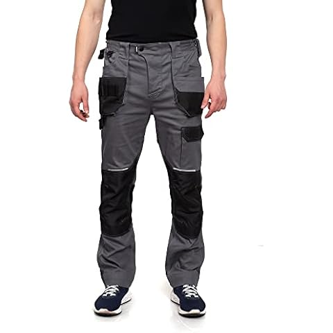 Pantalones de Trabajo DINOZAVR Flex Gris EU46 Cover