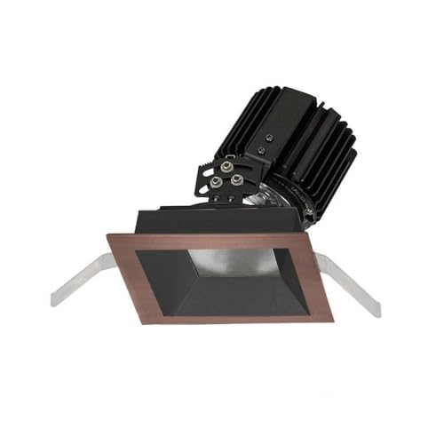WAC Lighting -36W 15 Degree 85Cri 1 Led Square Adjustable Trim with in Contemporary Style-5.75 Inches Wide by 6.88 Inches High-2700 Color Temperature-90 Color
