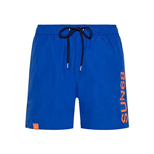 Costume Boxer blu Royal SUN68 maillot séchage rapide pour homme