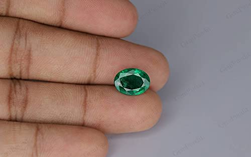 Sirdaksh 5 00 Carat Natural Aa Quality Certified Emerald Panna Green Loose Gemstone Paemnast Be 376 #TOP2