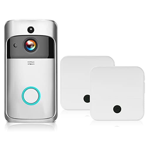 VOOCHIE WiFi Inteligente Sem Fio Segurança DoorBell Inteligente HD 720 P Visual Intercom Gravação de