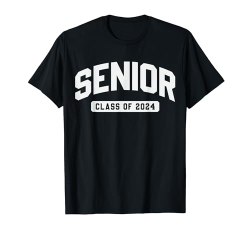 Clase de graduación 2024 Senior Varsity High School College Camiseta