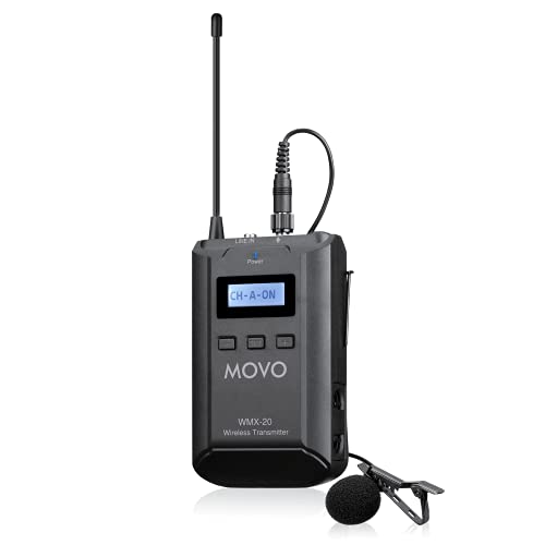 Movo WMX-20-TX Wireless Lavalier Microphone System