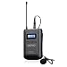 Movo WMX-20-TX Omnidirectional Wireless Lavalier Microphone and Transmitter - Lapel Mic for WMX-20 UHF Wireless Microphone System - Lav Mic for Vlogger, Creator, Videographer, Reporter, Youtuber