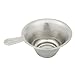 Produktbild Water & Wood Household 2.5" Top Diameter Mesh Bottom Stainless Steel Mini Filter Tea Strainer