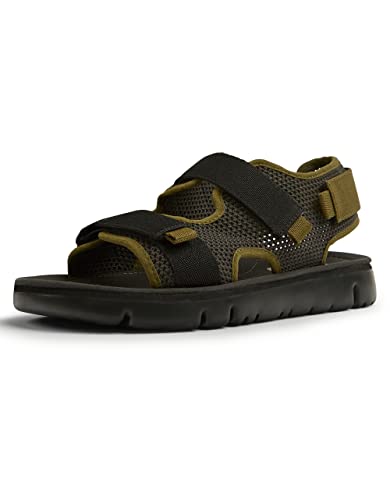 Camper Oruga Sandal K100788 sandales à 2 bretelles pour homme en textile noir