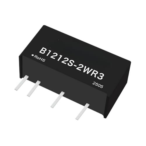 Módulo de aislamiento DC-DC 5V a 12V B0512S-2WR3 convertidor de voltaje para placas de circuito SIP 3