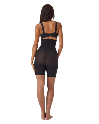 Spanx Damskie szorty Higher Power, czarne, 3XL, Bardzo czarny, 3XL