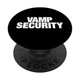 VAMP SECURITY Matching Halloween Couples Funny Costumes Goth PopSockets Adhesive PopGrip