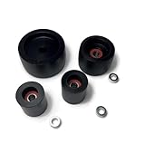 Belt Grinder 2'x72' Polyacetal (Delrin) Wheel 4'Drive (5/8 inch Bore)