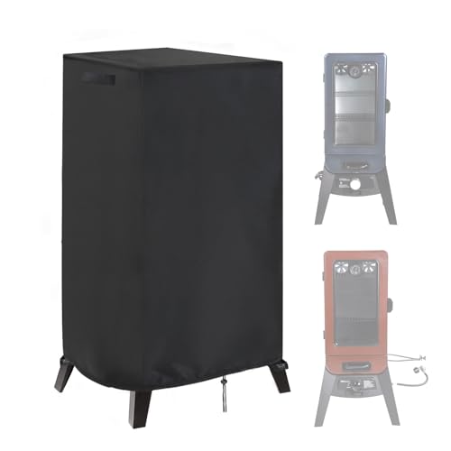 Aidetech Smoker Cover Fit for Pit Boss 3-Series Gas Vertical Smoker, Waterproof Grill BBQ Cover Vertical Smoker Covers - 23' D x 22' W x 47' H
