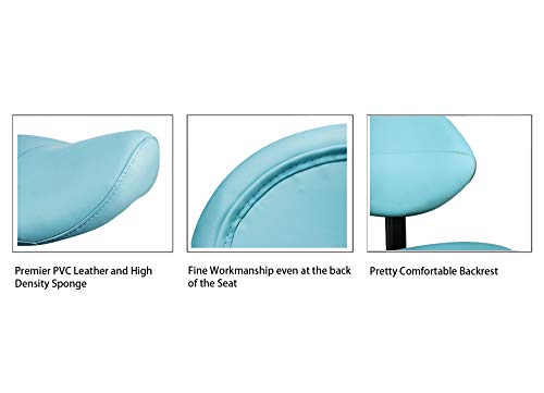 Grace&Grace Professional Saddle Stool Series Hydraulic Swivel Comfortable Ergonomic With Heavy Duty Metal Base For Clinic Dentist Spa Massage Salons Studio #TOP2