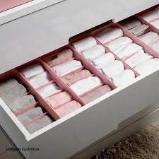 Organizador para Gavetas Colmeia Organizadora Logic Pequeno Rosa Quartzo, OU