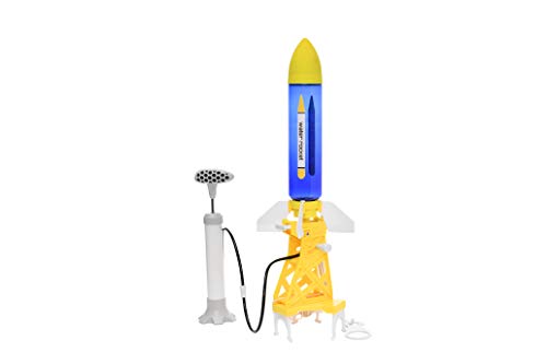 PLAYSTEM Outdoor Water Powered Rocket Physics Learning Set-with Rocket Tail, Body and Pump DIY Rocket Science Experiment Kit- Space STEM Outdoor Toys Gift for Kids,Teens, Boys & Girls - Image 3