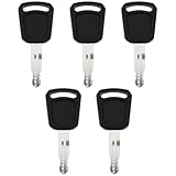 VGOL Bagger-Zündschlüssel, kompatibel mit XCMG 75DA 60D 215 200, 5 Stück