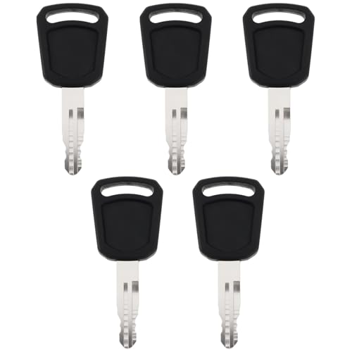 VGOL Bagger-Zündschlüssel, kompatibel mit XCMG 75DA 60D 215 200, 5 Stück