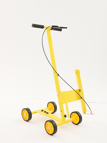 Machine de marquage à ligne unique avec roues silencieuses