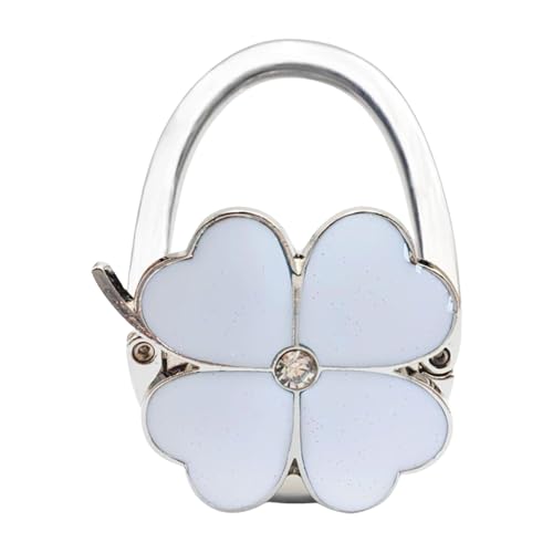 Soourcing Map Crochet de sac à main pliable | 6,3 x 4,5 cm (L x l) | Crochets de sac en forme de papillon | Support de table pliable | Crochets de sac à main pour bureau | Produit élégant pour femme