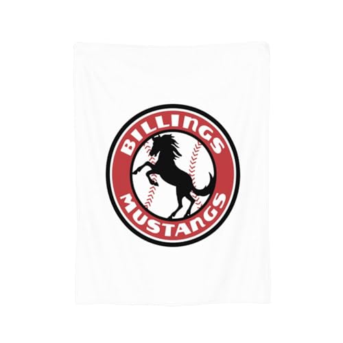 XRPUONG Cal Poly Mustangs Fleece Blanket Very Soft Microfiber Flannel Blanket for Couch Warm and Cozy