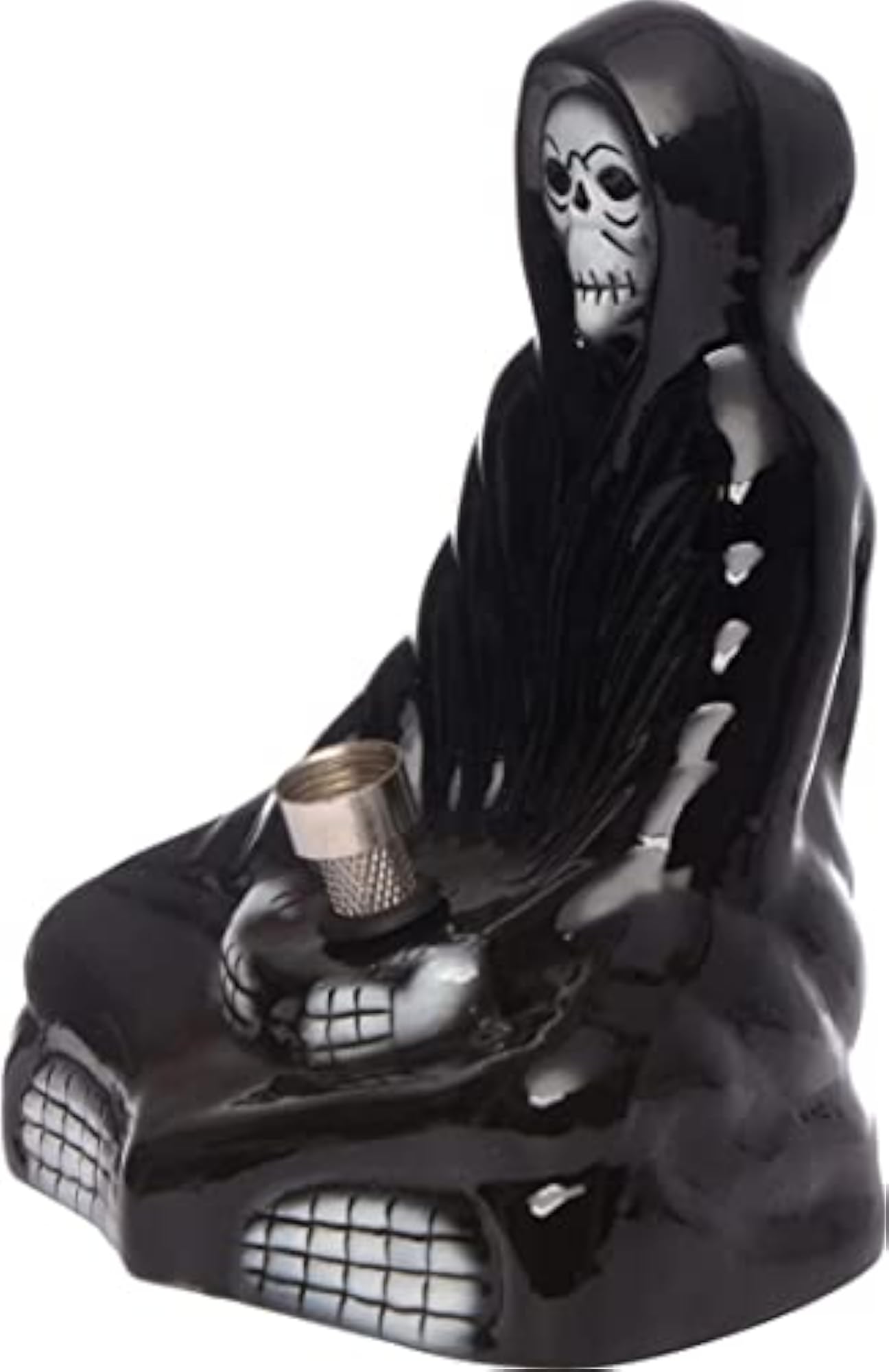 5 Inch Tall Devil Shape Ceramic Water Bong