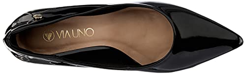 Scarpin Bico Fino, Salto Baixo, Via Uno, Feminino