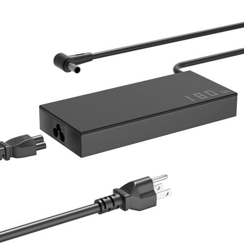 SLRIOYS 180W Laptop Charger Compatible with ASUS Rog Zephyrus G14 GA401 G15 GA502 Series GA401QM GA502DU GA401IV GA401QH GA401IH GA502IU GA502IV TUF A15 A17 F15 F17 Replacement Power Adapter