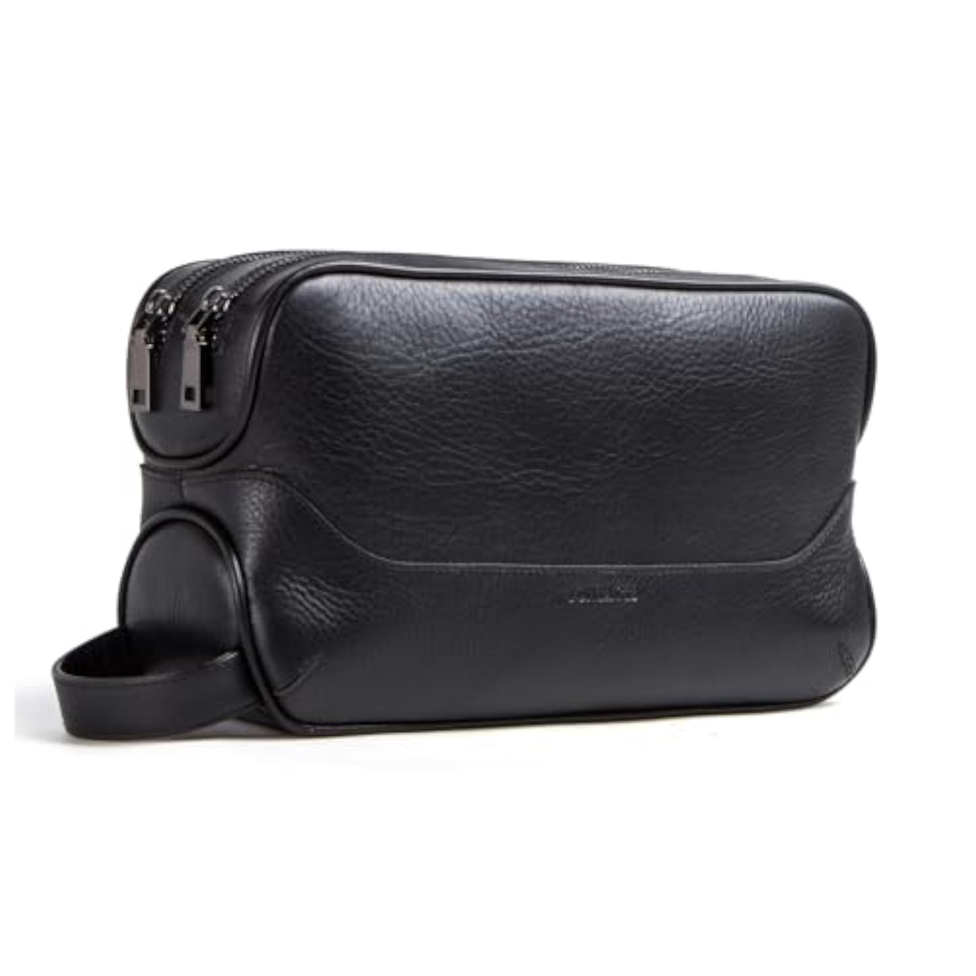 Sam's Crazy Horse Leather Double Zipper Dopp Kit