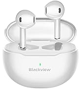 【2022新登場 Bluetooth 5.3技術】ワイヤレスイヤホン Blackview AirBuds6 Bluetooth イヤホン HiFi ブルートゥース AAC対応 CVC8.0ノイズ...
