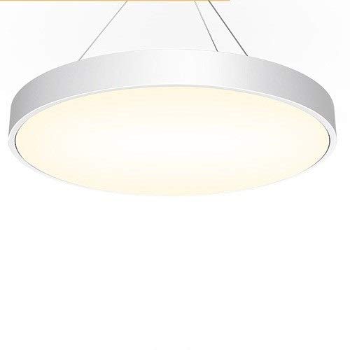 Lampadario Sospensione Rotondo LED Moderno | Luce Calda O Bianca Per Ristorante, Ufficio, Casa - Foto 5