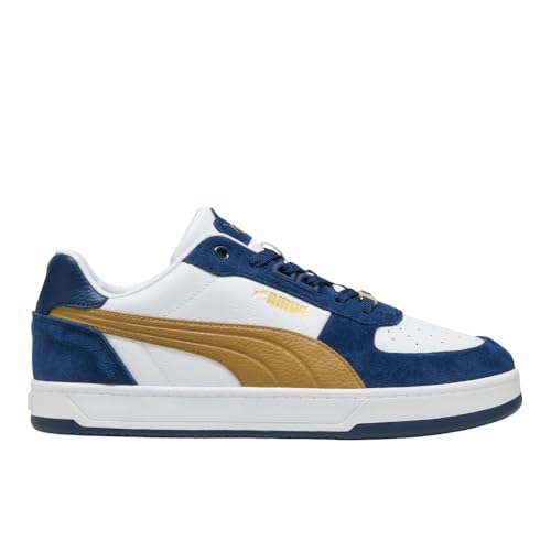 Image of PUMA Mens Caven 2.0 Lux Sd Lace Up Sneakers Shoes Casual - White