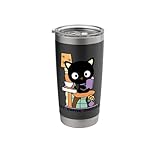 Chococat Cozy Coffee Cafe Stainless Steel Insulated Tumbler