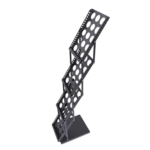 DOITOOL Soporte Plegable Folletos y Catálogos Expositor Ventilado Organizador Resistente para Oficina y Ferias