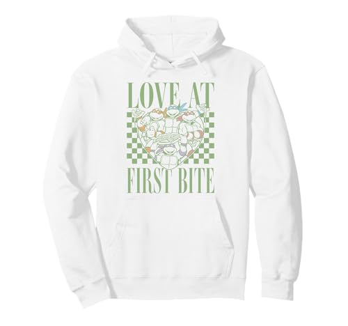 Teenage Mutant Ninja Turtles Love At First Bite Poster Pullover Hoodie