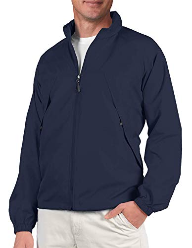 SCOTTeVEST Mens Pack Windbreaker Jacket - 19 Pockets - Fall Jackets for Men (NVY XL)
