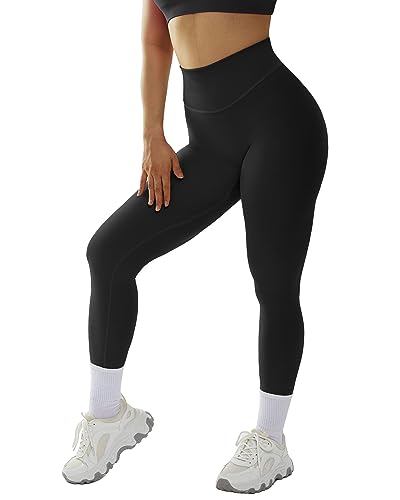Image of MOOSLOVER Seamless Butt Lifting Workout Leggings for Women High Waist Yoga Pants Compression Contour Tights