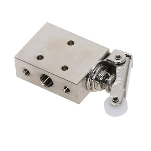 Válvula TAC2-41P neumática de rodillo con 2 posiciones y rosca de 1/8 para control de cilindros 7