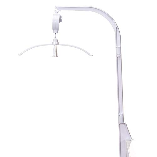 Glenna Jean DIY Musical Mobile Kit, Baby Crib Mobile Music Box Holder Arm
