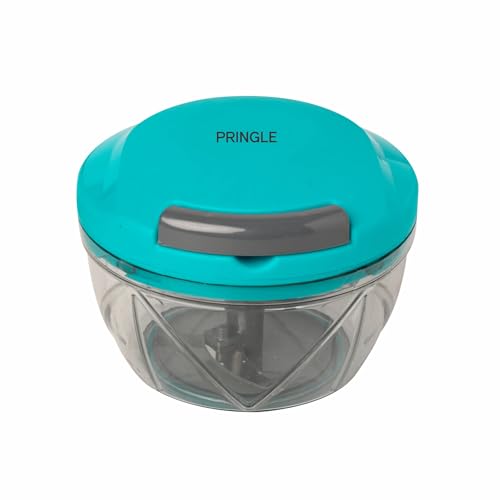 Pringle Mini Handy and Compact Chopper with 3 Blades for Effortlessly Chopping Vegetables and Fruits for Your Kitchen, 400 ml