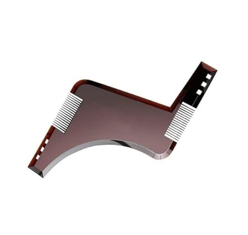Molde para Barba e Bigode | Pente Modelador e Régua Aparadora | Ideal para Bigode, Barba e Contornos Precisos Molde para Barba e Bigode | Pente Modelador e Régua Aparadora | Ideal para Bigode, Barba e Contornos Precisos