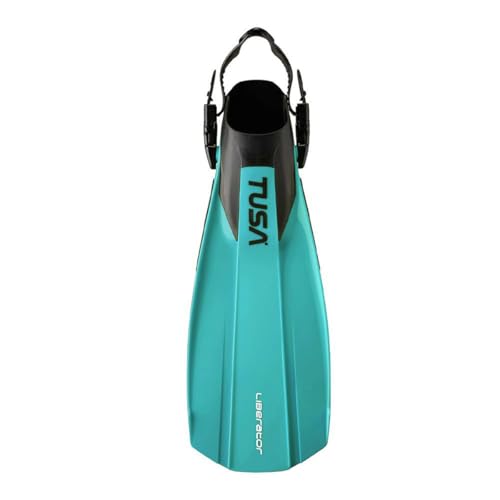 TUSA SF-0113 Liberator - Aletas de buceo, medianas/grandes, color verde océano
