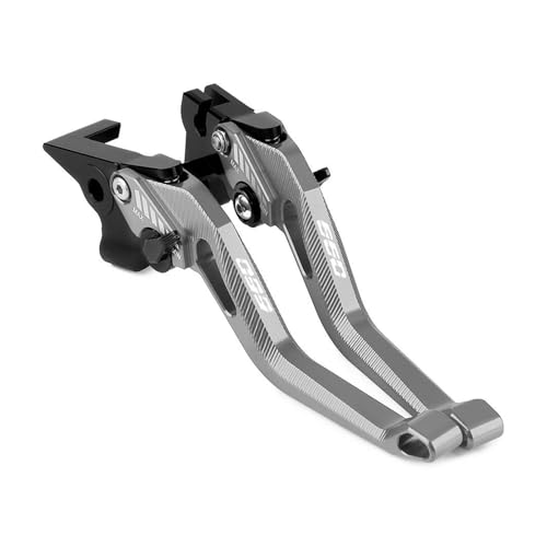 Levier d'embrayage Tiger 660 Sport en aluminium argenté avec poignées réglables