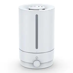 Marnetstone 5L Humidifiers for Bedroom, Top Fill Cool Mist Humidifiers with Oil Diffuser and Nightlight, Ultrasonic Humidifiers for Large Room, Nursery, Office, Plants, 360 degree Nozzle, Up to 50 Hours